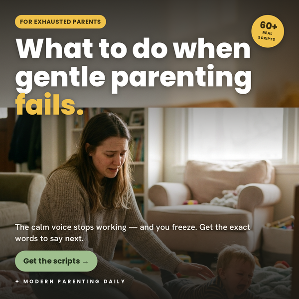 When Gentle Parenting Fails