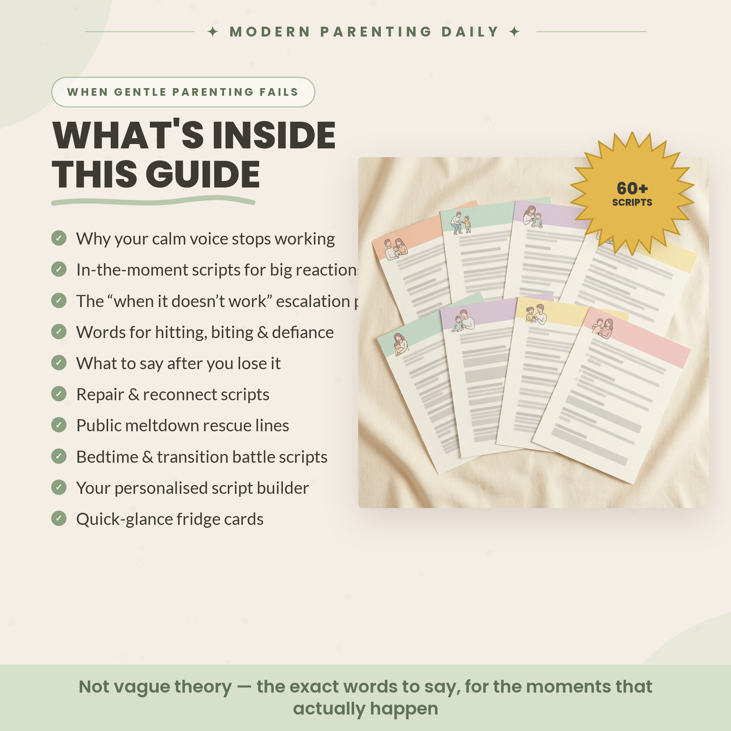 What's inside the guide