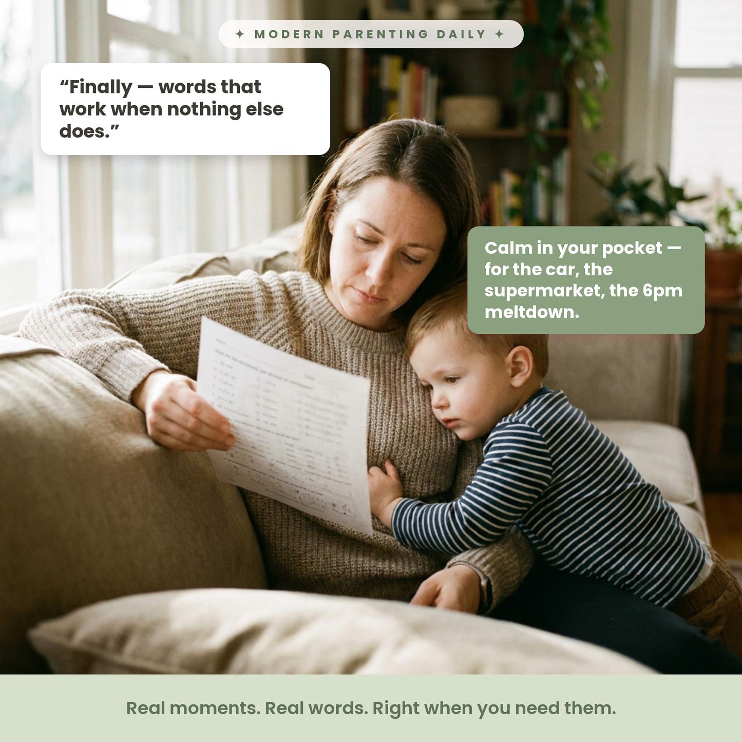 Real words, right when you need them