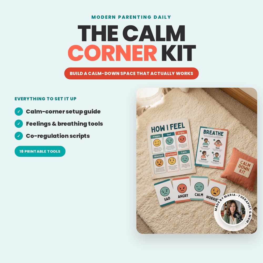 The Calm Corner Kit: Build a Calm-Down Space That Actually Stops the Meltdown