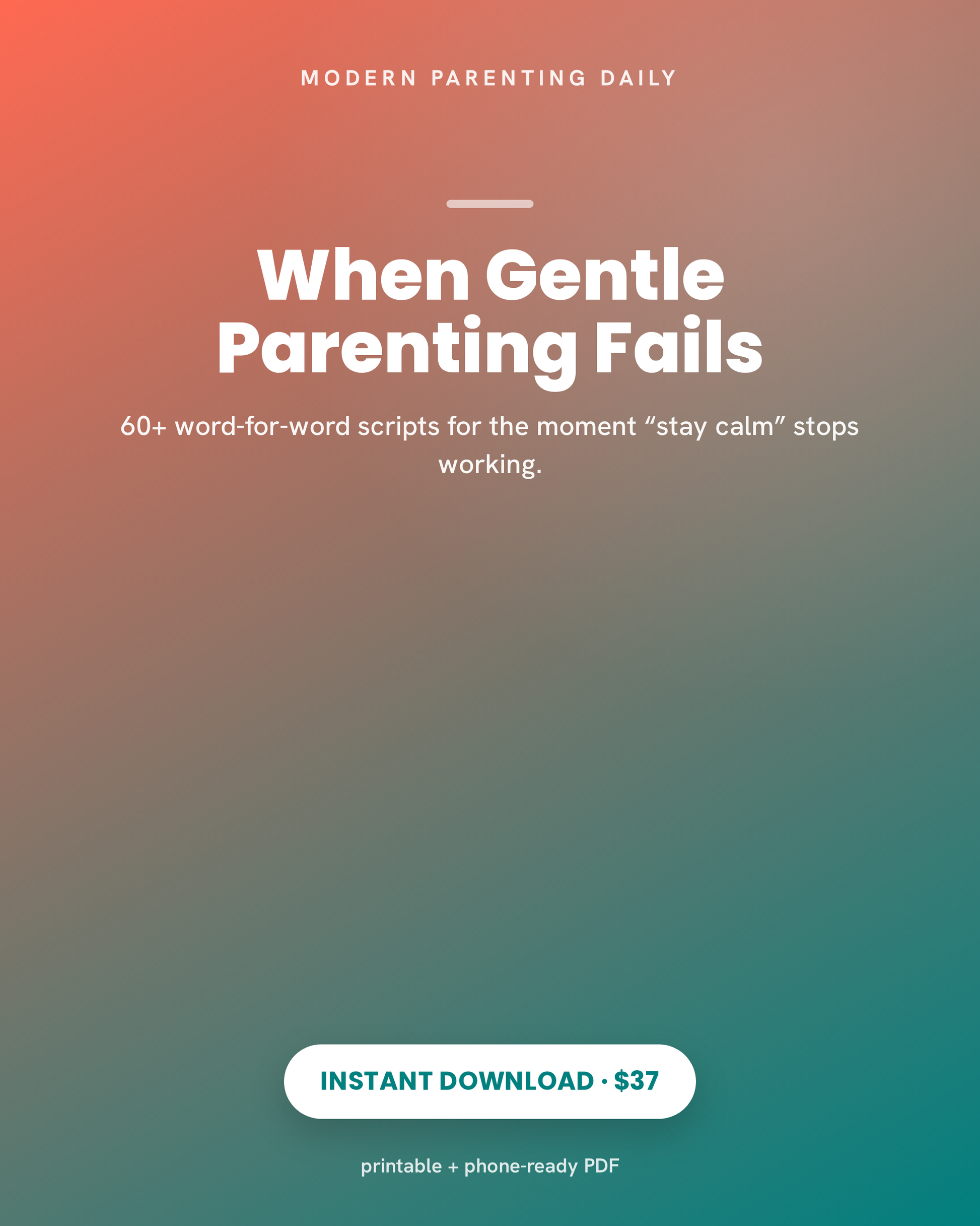 When Gentle Parenting Fails cover