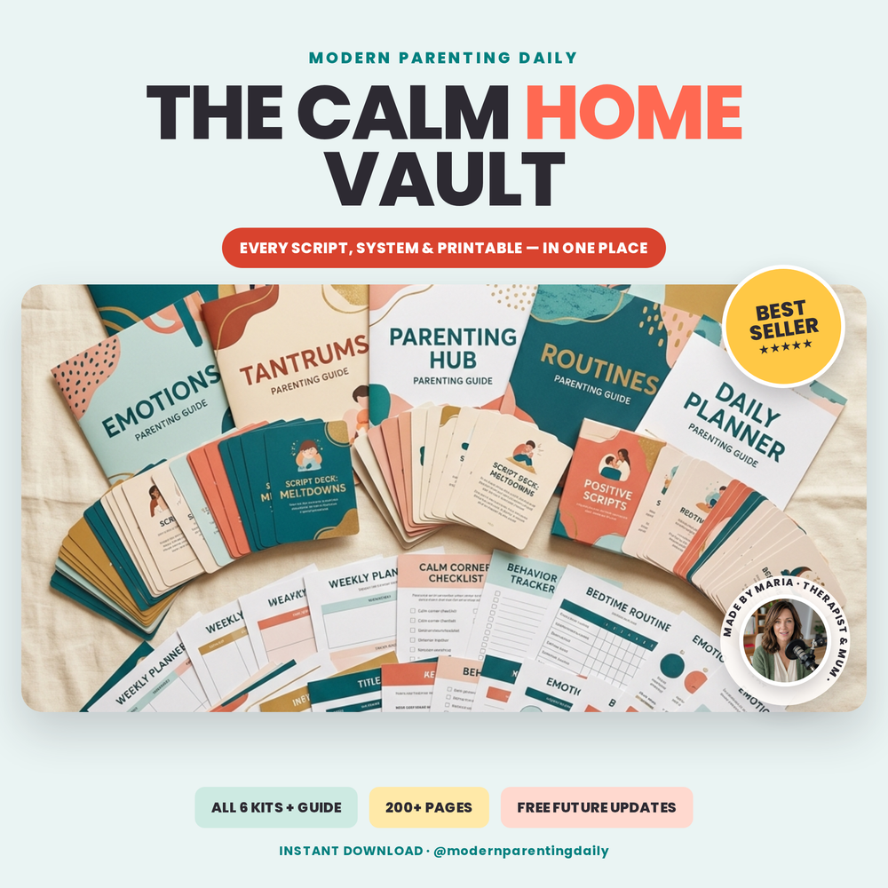 The Calm Home Vault: Every Script, System & Printable for a Calmer Home